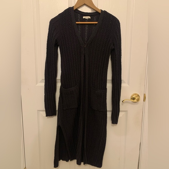 American Eagle Extra Long Knit Cardigan size XS - Picture 5 of 6